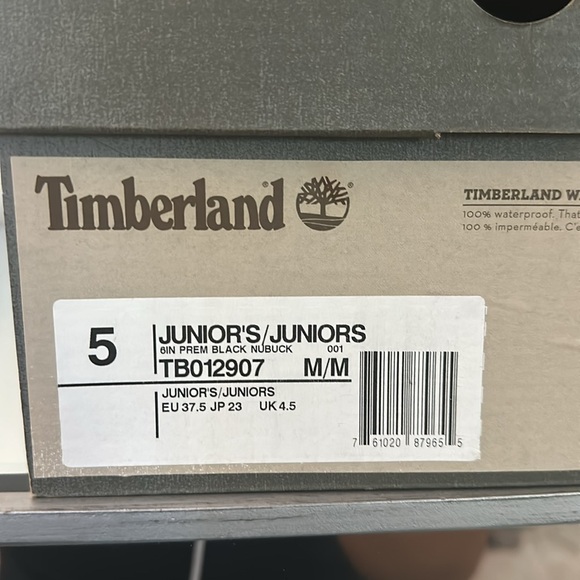 Black Nubuck Timberlands - Picture 4 of 4